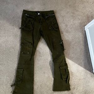 Forever 21 Flared Cargo Pants